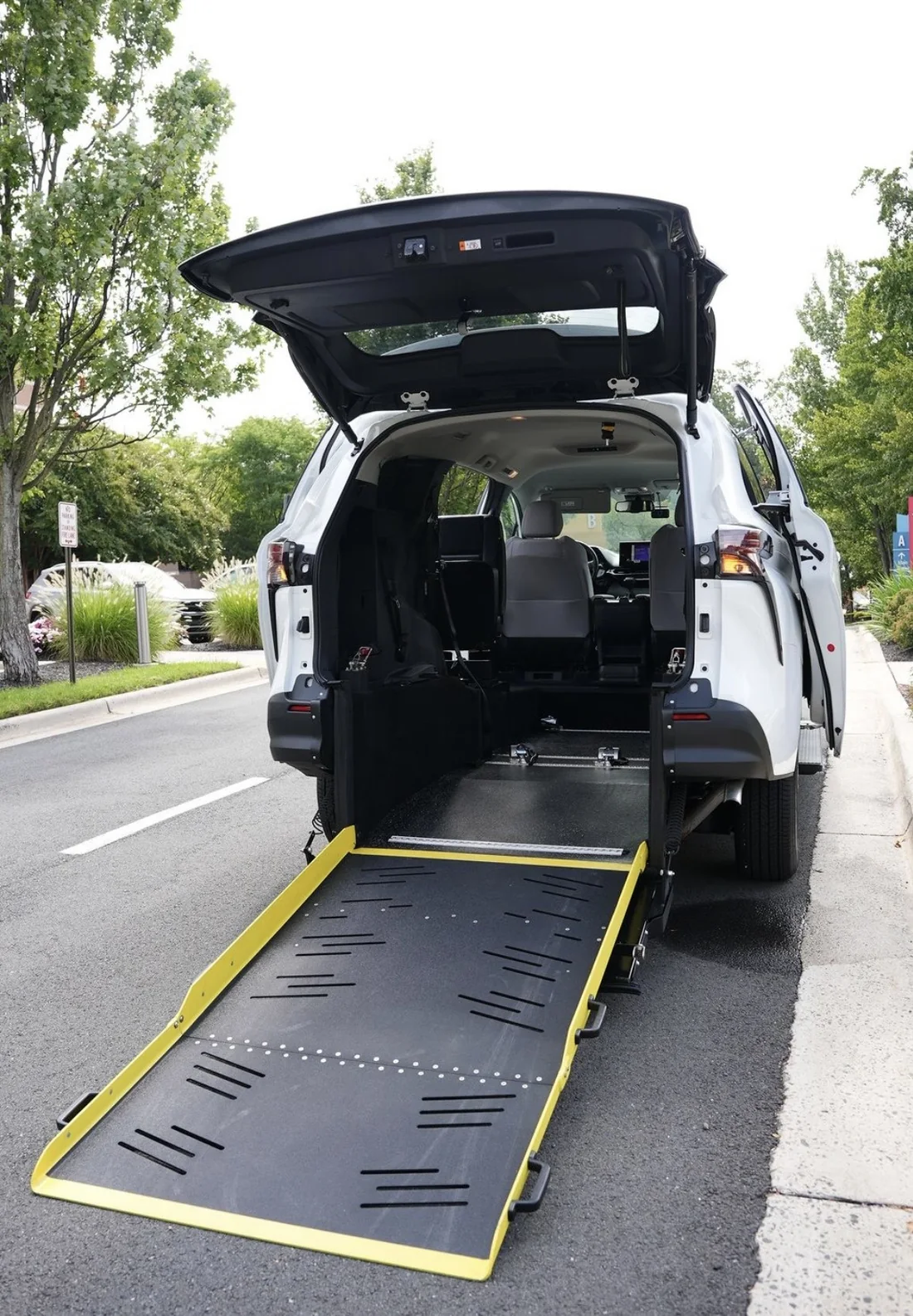 Wheelchair ramp access